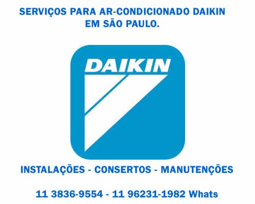 serviços Daikin ar-condicionado em São Paulo