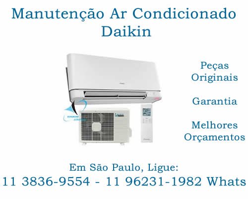 manutenção ar-condicionado Daikin